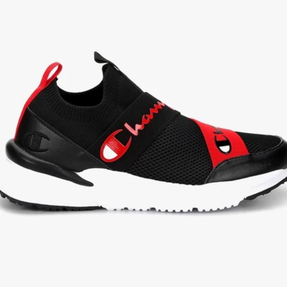 NEW Youth Boys’ Champion Kinna V Over Lo Slip-On Sneaker NEW in Box - size 7